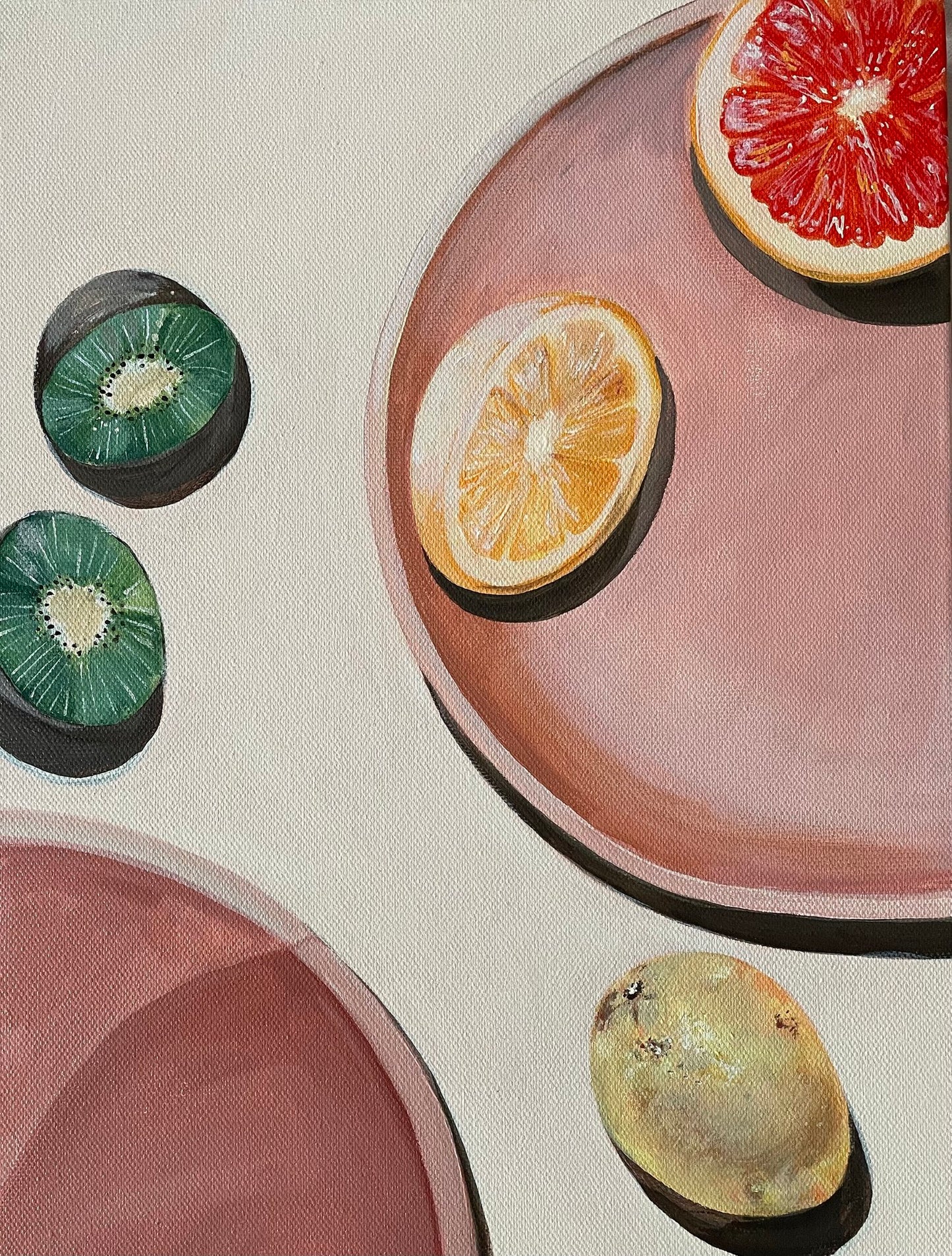 Sun-gazer, still life artwork, 30cm x 40cm, Vanessa Maver